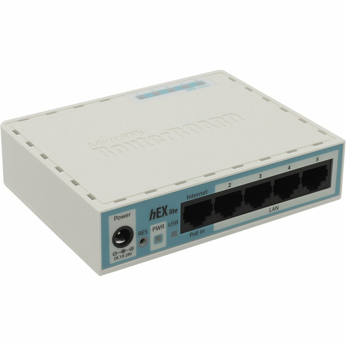 Роутер Mikrotik RouterBOARD hEX Lite RB750r2