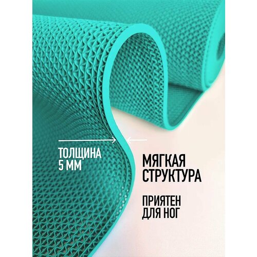фото Коврик резиновый противоскользящий 90х200см покрытие на пол vdomberi