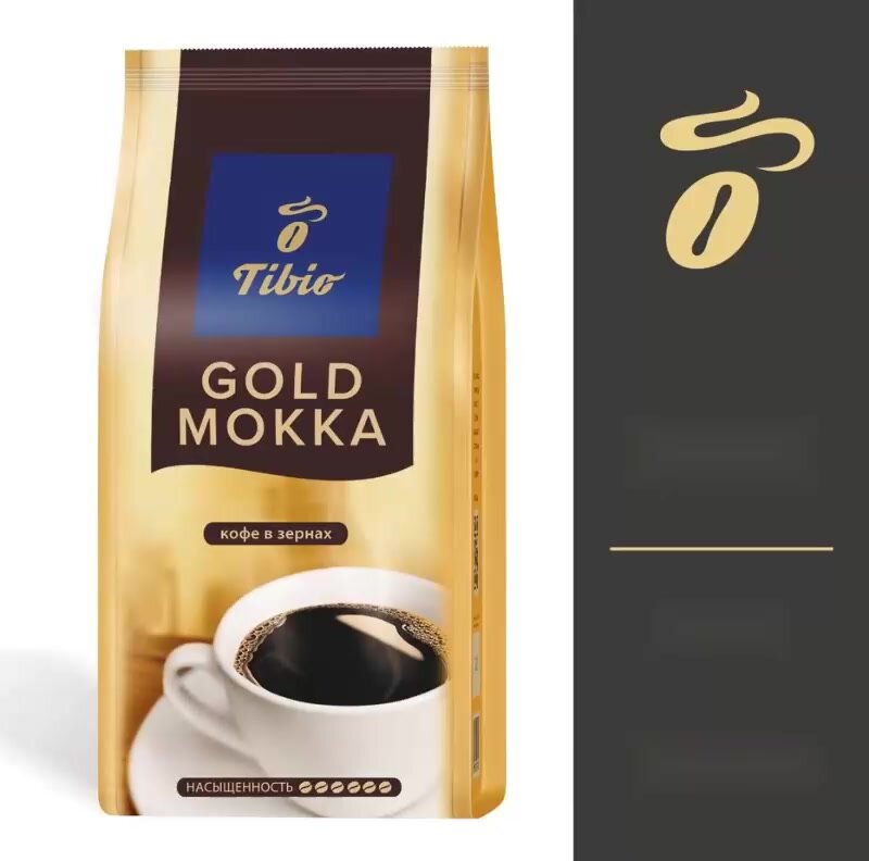 Кофе в зернах Tibio Gold Mokka, 1 кг — фото 1