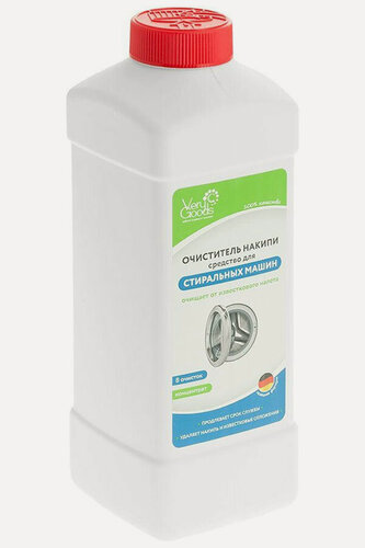 Изображение товара Очиститель накипи Verygoods для стиральных и посудомоечных машин, концентрированный, 1000 мл (VG-143)
