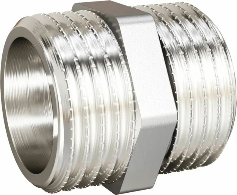 Ниппель LD Pride LD.67.501.20 DN20 3/4" наружная резьба