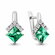 Серьги Diamant online, серебро, 925 проба, родирование, фианит, и...