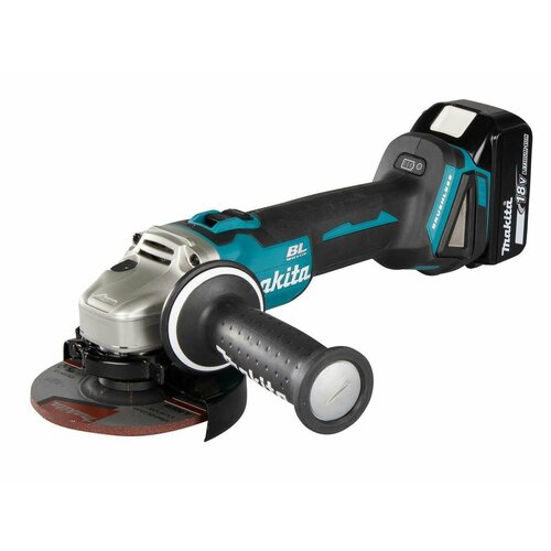 Угловая шлифмашина Makita DGA504RТ 18В LXT 125мм 1акк 5Ач ЗУ кейс 49948₽
