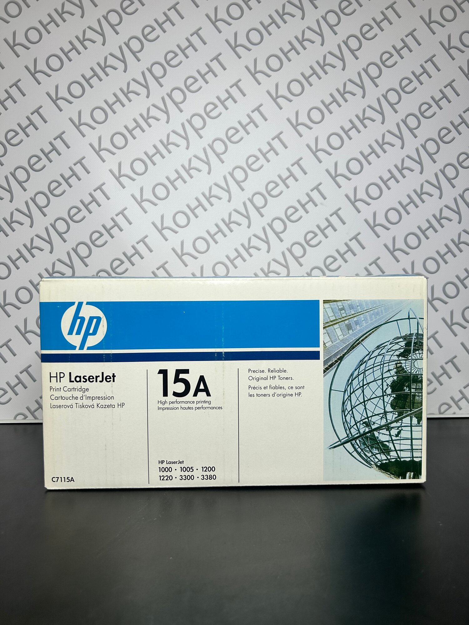 Картридж C7115A / 15A для принтера HP LaserJet 1000 / 1005 / 1200 / 1220 / 3300 / 3380