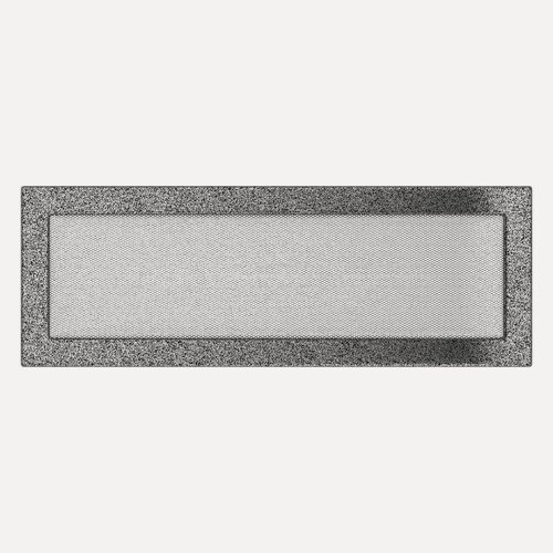 Изображение товара Вентиляционная решетка для камина Kratki (Польша) Гранит-хром 17х49 см