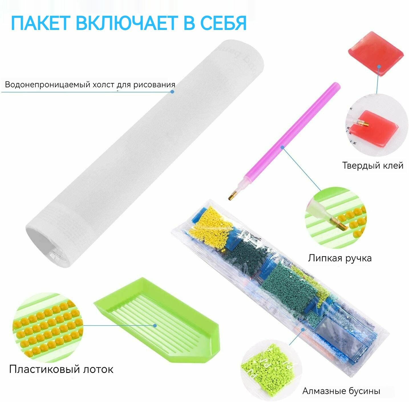Алмазная мозаика "Иисус Христа" 40*50 см, безрамная, идеальна для дома, украшения, подарков. — фото 1