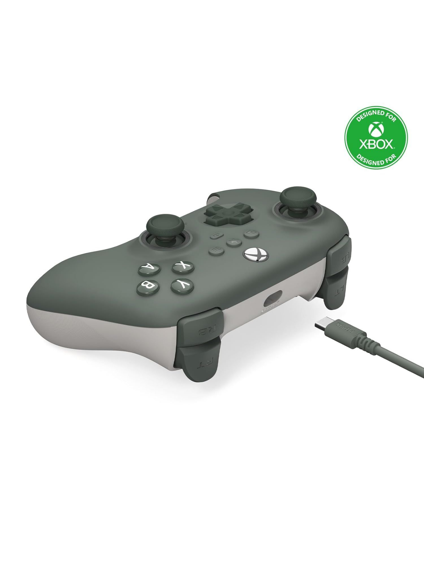 Проводной геймпад 8BitDo Ultimate C для Xbox One, Series, ПК, темно-зеленый — фото 1