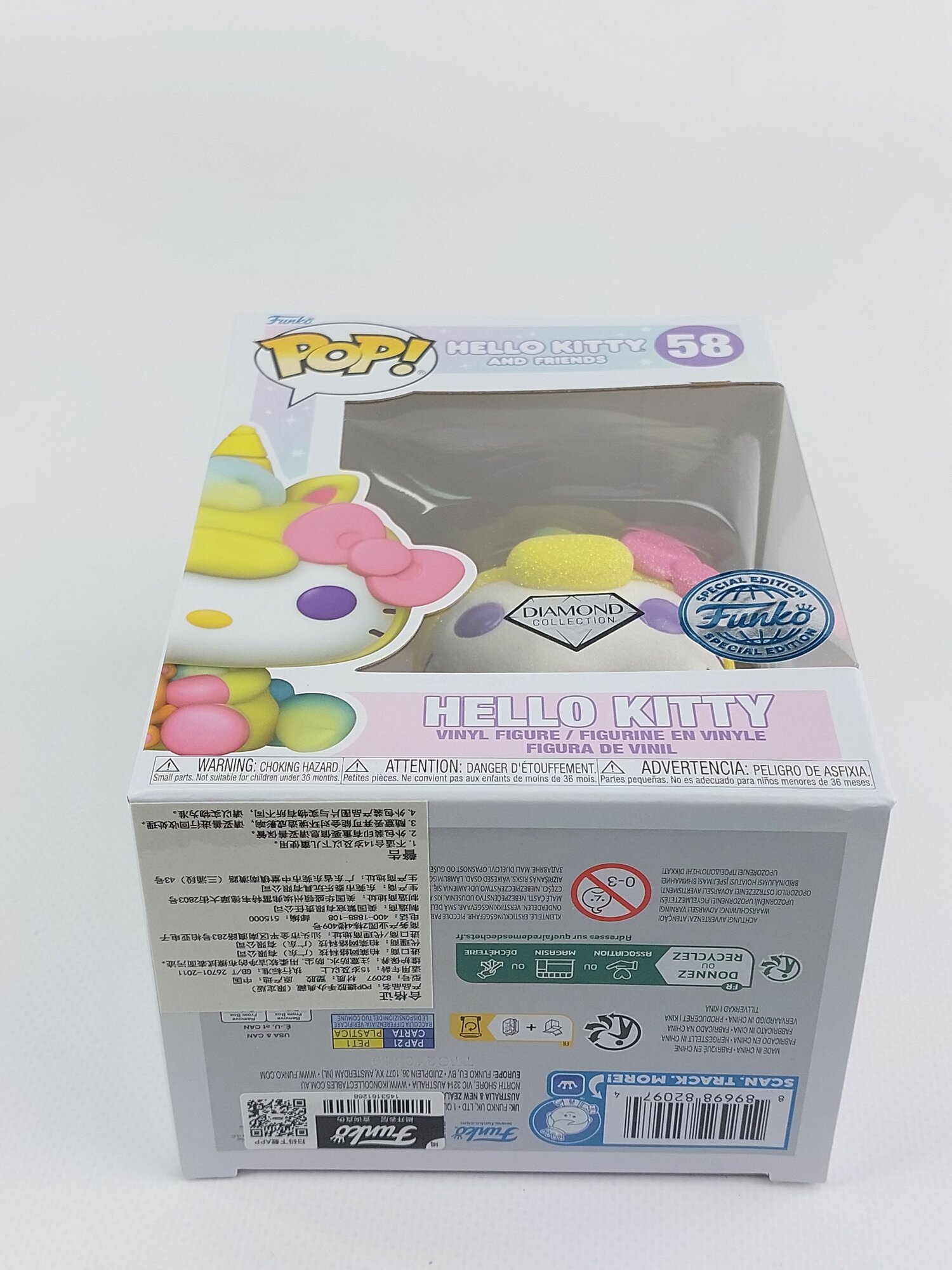 Фигурка Funko "Хэллоу Китти Diamond", коллекционная, высота 10 см,58 — фото 1