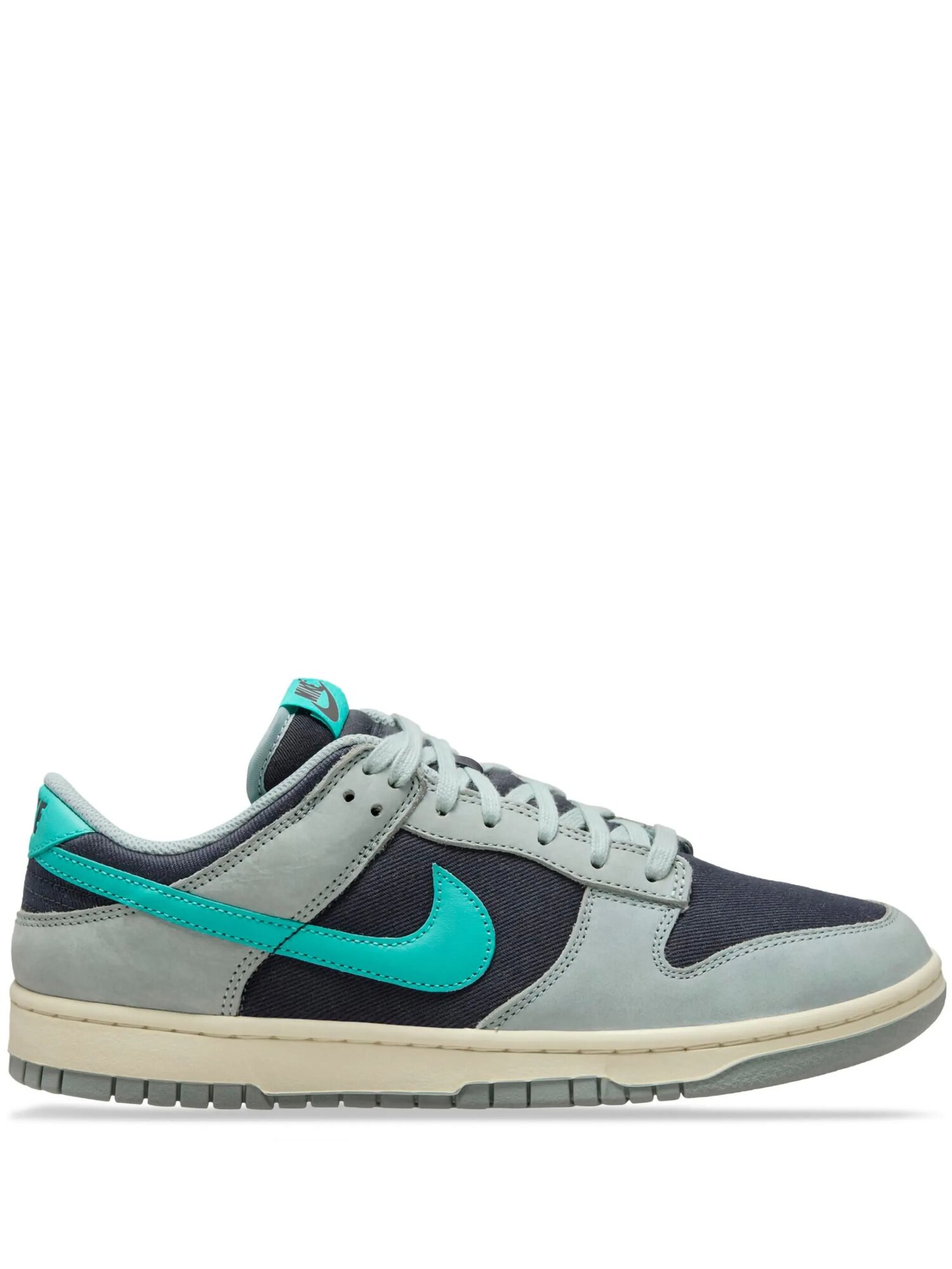 Кроссовки NIKE Dunk Low Retro Premium, размер 13 US, серый