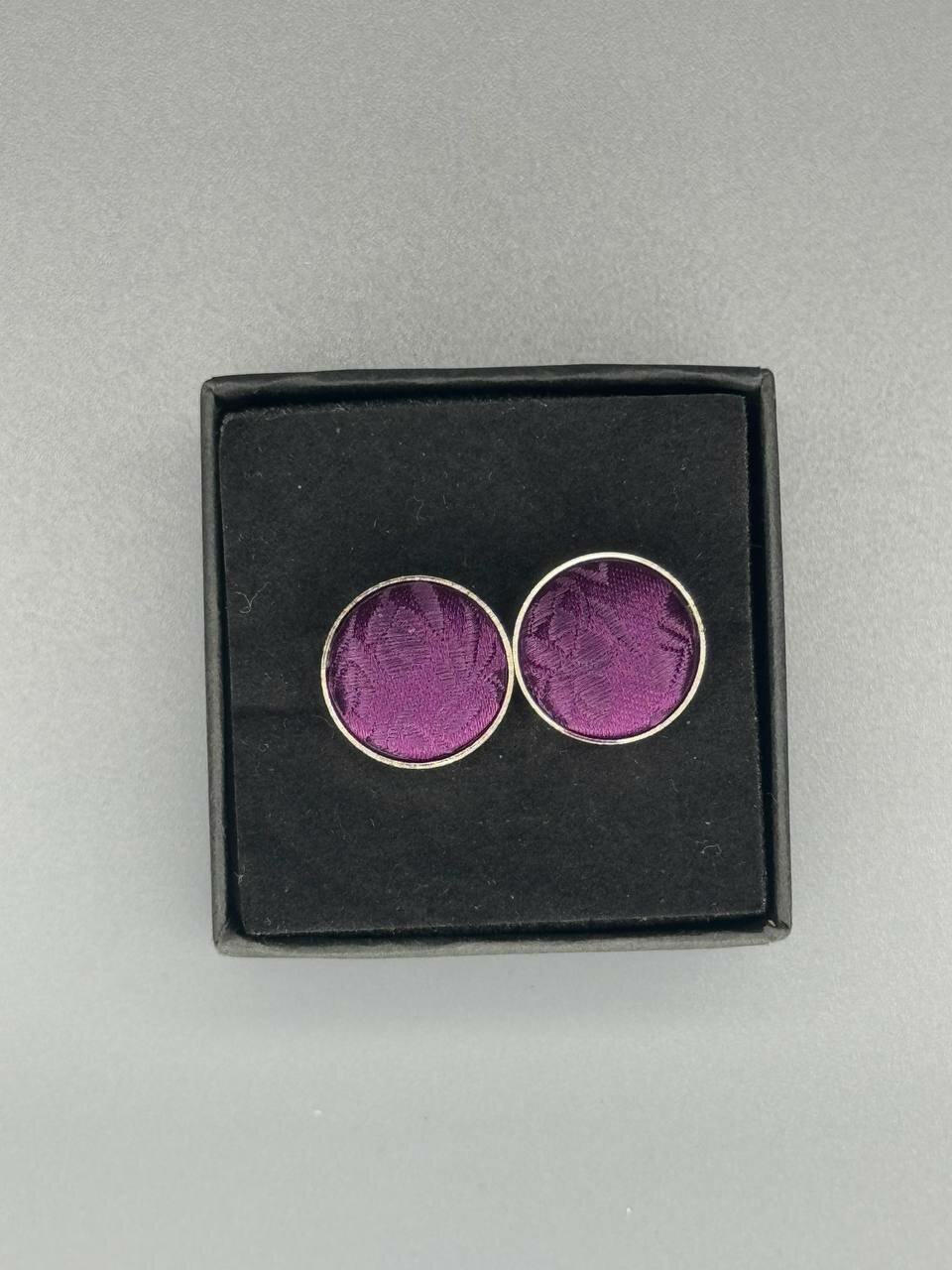 Запонки Tonali Baie, фиолетовый — фото 1
