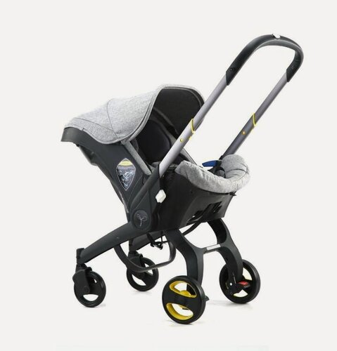 Изображение товара Коляска-автокресло TALENT BABY, автолюлька для новорожденных, с рождения, группа 0+ (0-13 кг) , Серый