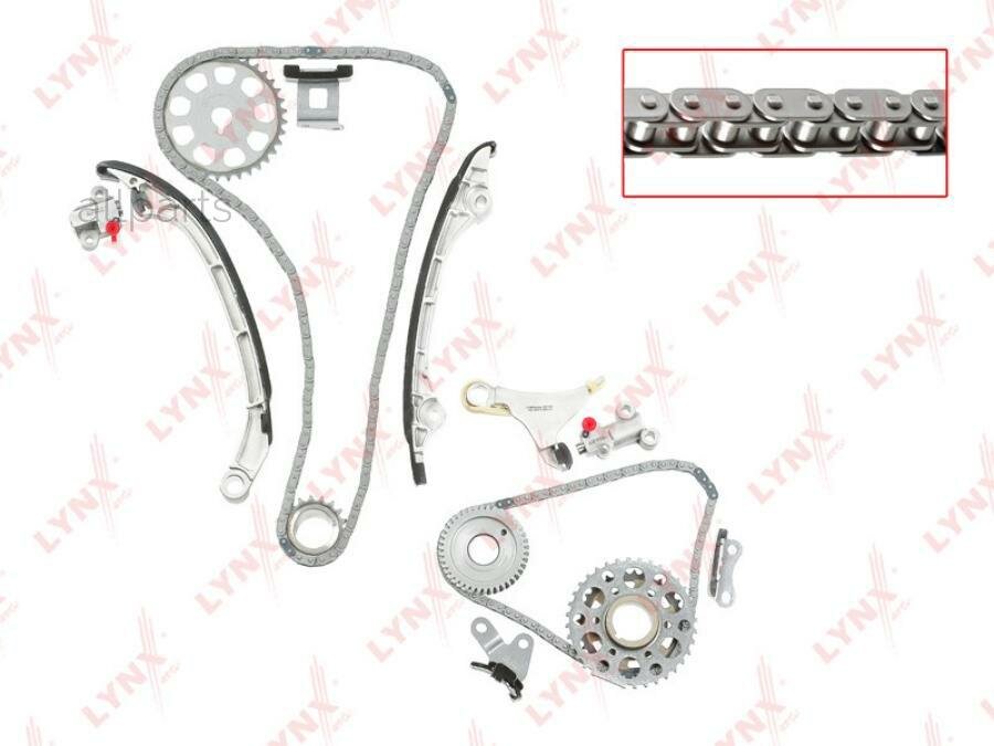 LYNXAUTO TK0074 к-кт цепи ГРМ!\ Toyota Land Cruiser Prado 150 2.7