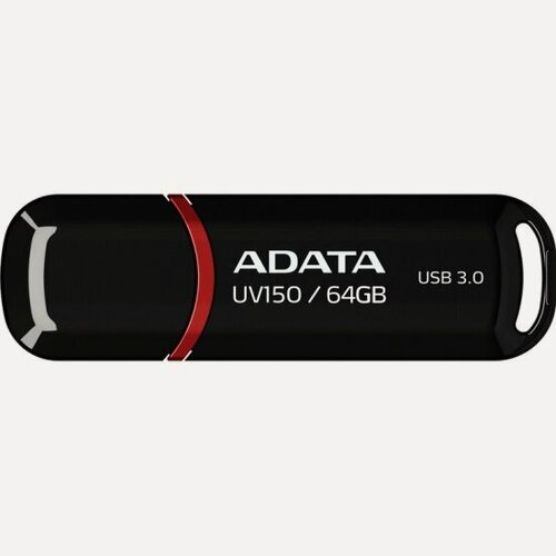 Изображение товара USB флешка Adata UV150 64Gb black USB 3.1