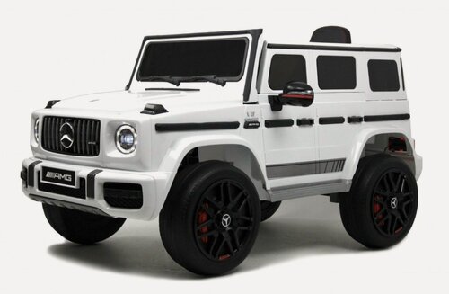 Изображение товара Детский электромобиль Mercedes-Benz G63 4WD (K999KK) белый с дистанционным управлением, полноприводный