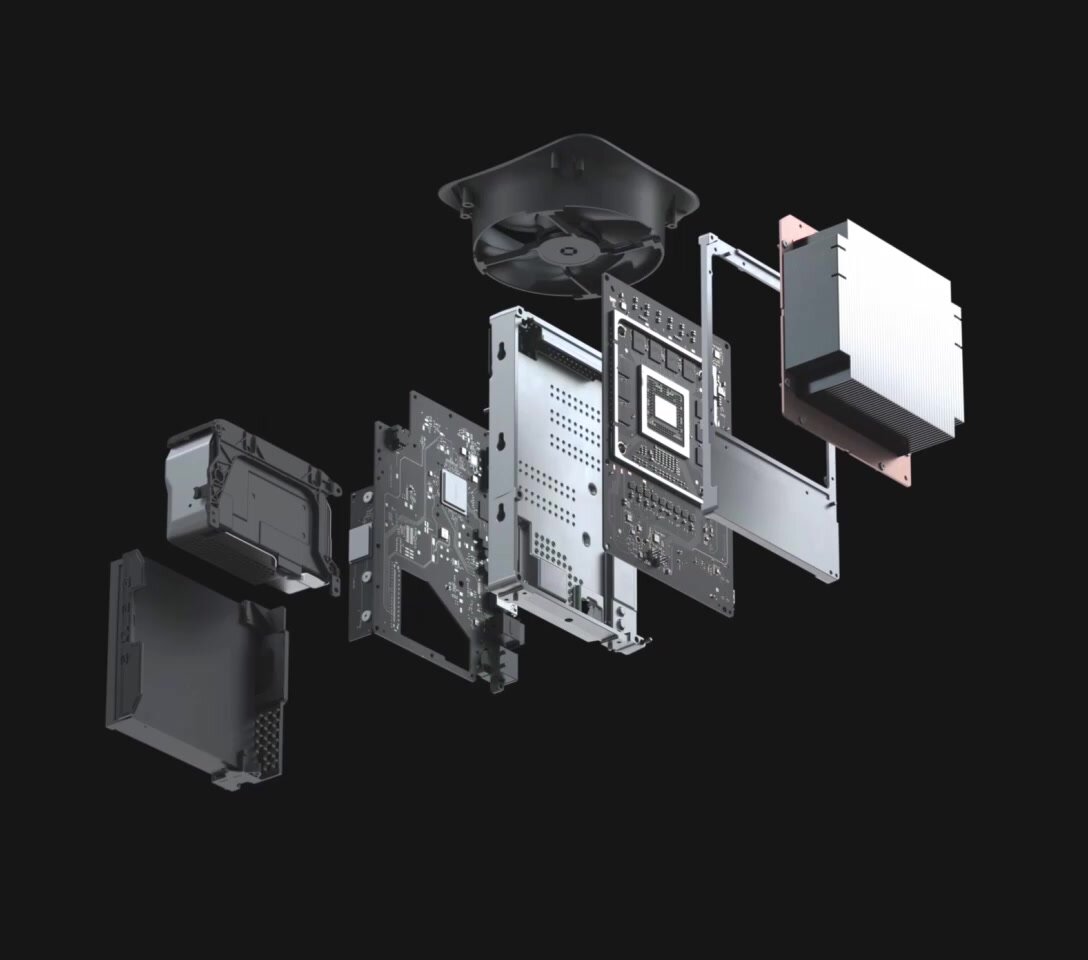 Игровая приставка Microsoft Xbox Series X, SSD 1000 ГБ, поддержка 4K HDR, HDMI, wi-fi — фото 1