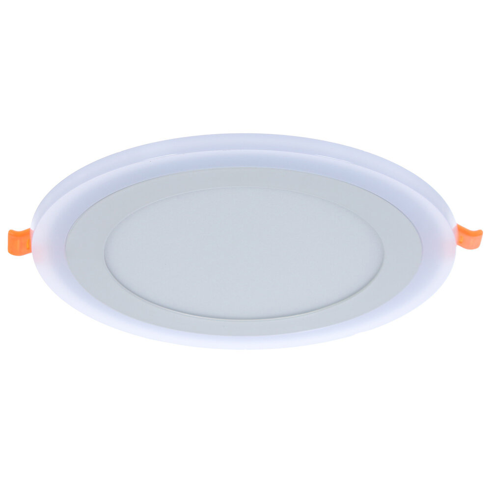 Светильник встраиваемый светодиодный Gauss Backlight BL119 круглый 12/4 Вт 4000 K алюминий/акрил цвет белый