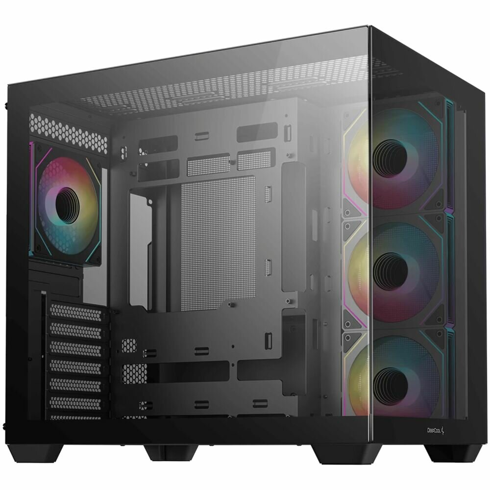 Корпус ATX Miditower Deepcool CG530 4F Black — фото 1