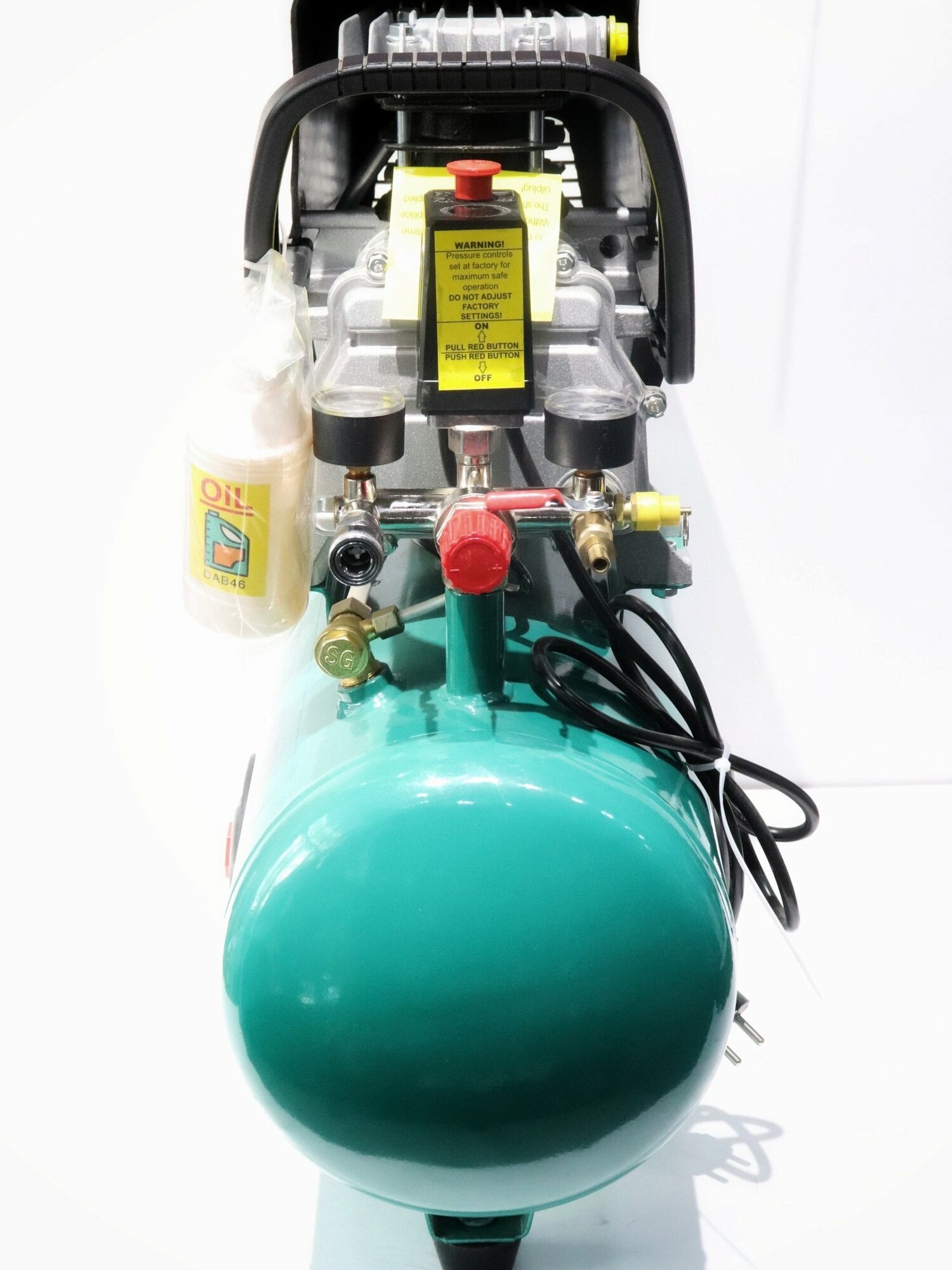 Компрессор воздушный SAAB "BM24L", поршневой, дизельный, масляный — фото 1