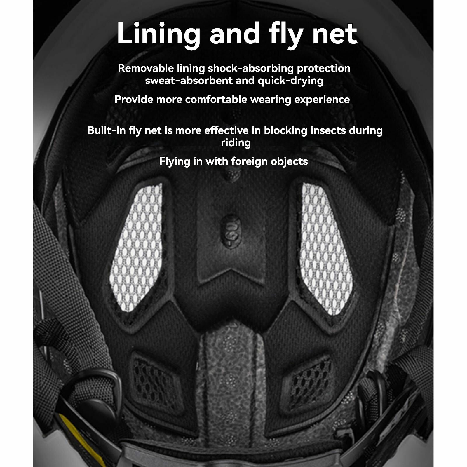 Велосипедный шлем Titanium Protective Helmet для горного велосипеда с противоударной защитой — фото 1