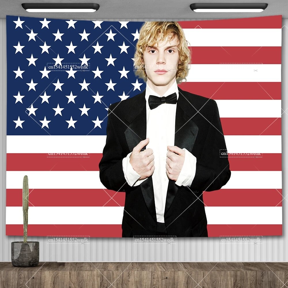 Гобелен с американским флагом FFO  AGT554  150x100cm