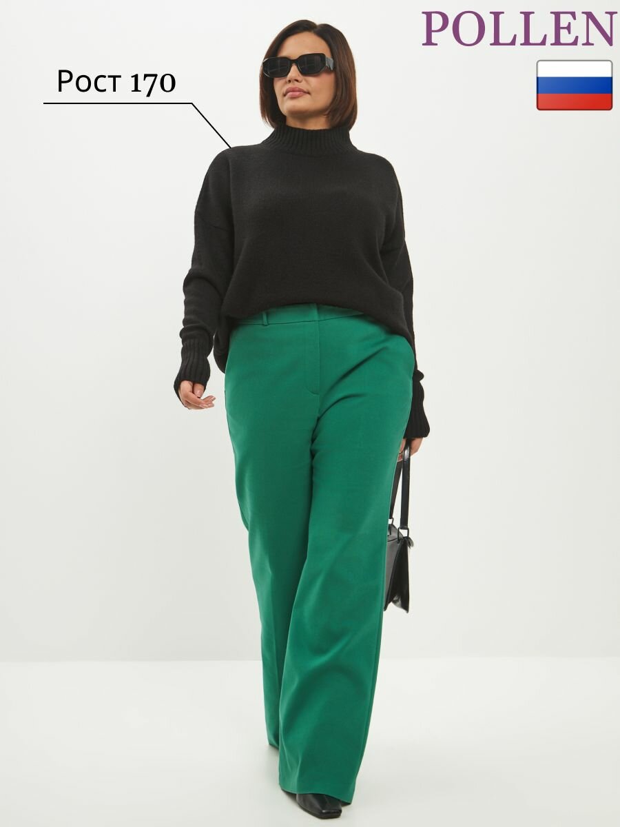 Джемпер POLLEN, размер 64-66, черный, Черный — фото 1