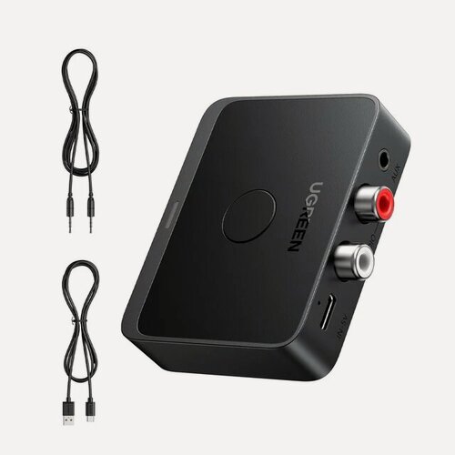 Изображение товара Bluetooth-адаптер 6.0 Ugreen BT505, Jack 3.5мм, 2RCA, черный