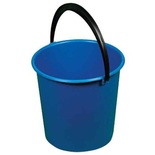 Ведро пластмассовое OfficeClean Professional, цвет синий, 10 литров (251148/164489Э/ВЕД001)