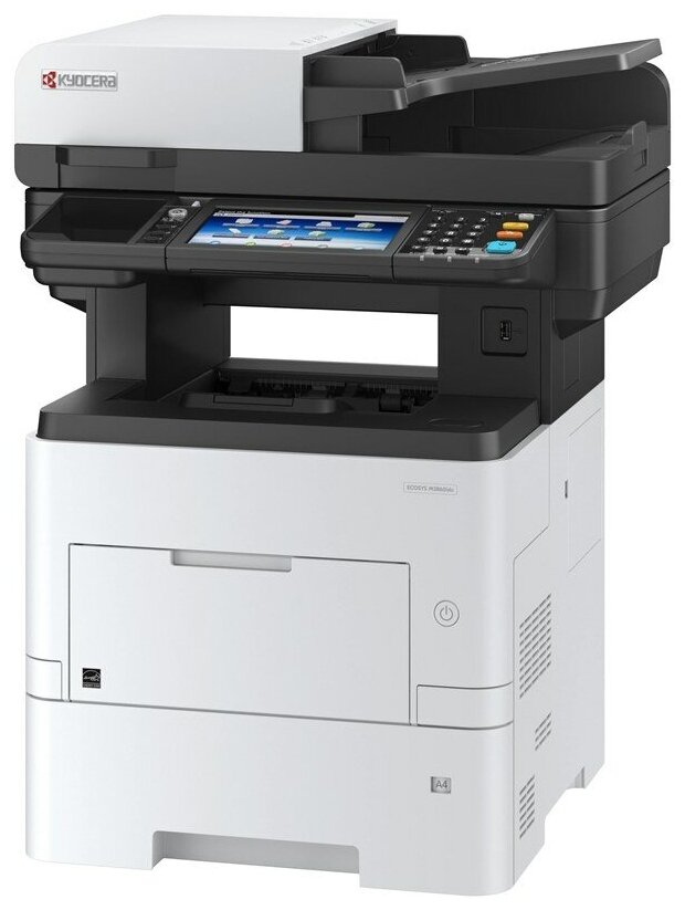Многофункциональное устройство KYOCERA Лазерный копир-принтер-сканер-факс Kyocera M3860idn (А4, 60 ppm, 1200dpi, 1 Gb, USB, Network, touch panel, ARDF