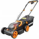 Электрическая газонокосилка Worx WG779E.9, 34 см - изображение