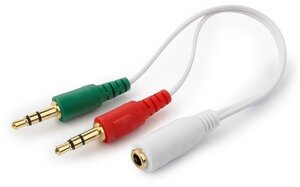 Фото Разветвитель Cablexpert mini Jack 3.5 - 2 x mini Jack 3.5 (CCA-418)