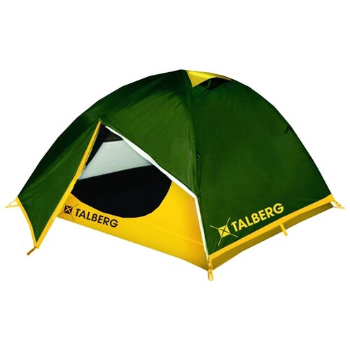 палатка трекинговая двухместная talberg marel 2 зеленый Палатка трекинговая двухместная Talberg Boyard 2, зеленый