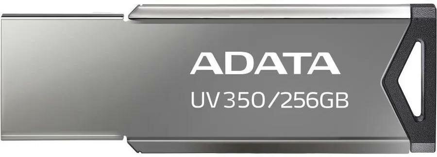 Флеш Диск A-Data 256Gb UV350 AUV350-256G-RBK USB3.0 серебристый