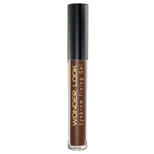 L'atuage Гель для бровей Wonder look Eyebrow Fixing Gel, 4 г, 102 коричневый