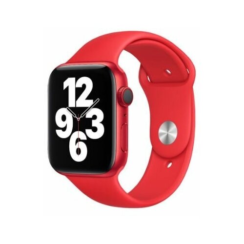 Ремешок VLP Band Silicone для Apple Watch 38/40/41mm, силиконовый, красный
