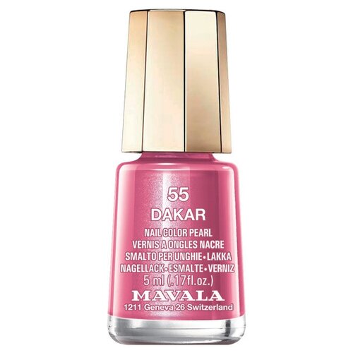 Mavala Лак для ногтей Nail Color Pearl, 5 мл, 55 Dakar