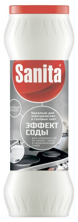 Sanita Чистящий порошок Эффект соды, 400 г