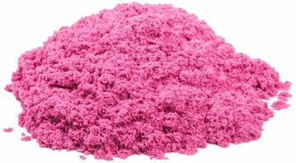 Кинетический песок Космический песок базовый, розовый, 3 кг, пластиковый контейнер