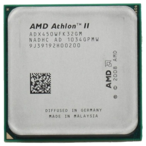 Процессор AMD Athlon II X3 450 AM3,  3 x 3200 МГц, OEM