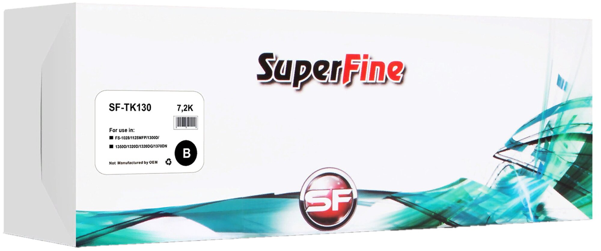 Картридж SuperFine SF-TK-130 для Kyocera TK130 FS-1028/1128MFP/1300D/1350D/1320D/1320DG/1370DN 7.2K
