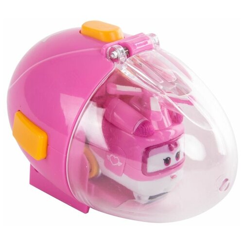 Вертолет Auldey Super Wings Диззи в яйце (YW710664), 6.5 см, розовый