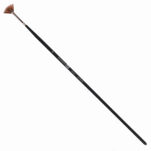 Упаковка 5 шт Кисть художественная профессиональная BRAUBERG ART CLASSIC синтетика мягкая веерная 0 длинная ручка 200947 555₽