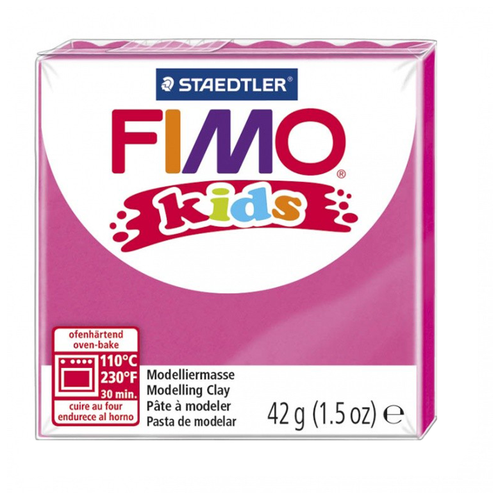 Полимерная глина FIMO kids 42 г нежно-розовый (8030-25) розовый 42 г