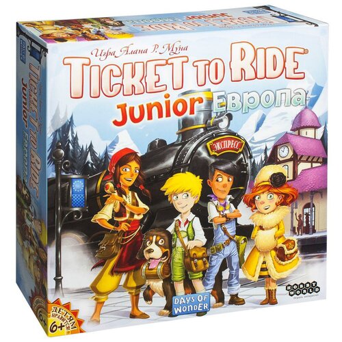 Купить Настольная игра HOBBY WORLD Ticket to Ride Junior: Европа, Настольные игры