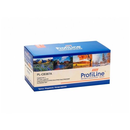 Картридж ProfiLine PL-CB387A, 35000 стр, желтый картридж profiline pl 106r01294 35000 стр черный