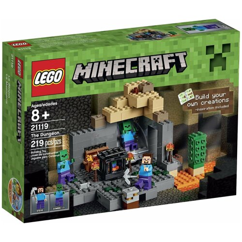 LEGO Minecraft 21119 Темница, 219 дет. lego minecraft 21252 оружейная палата 203 дет