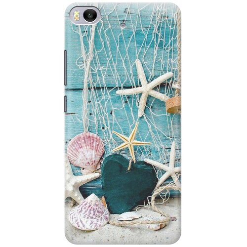 фото Cиликоновый чехол на xiaomi mi 5s / сяоми ми 5 эс с принтом "морские звезды" gosso