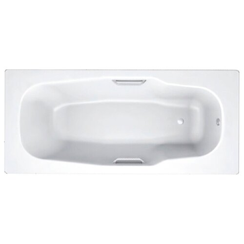 Ванна BLB Atlantica HG B70J 170x80 Handles, сталь, глянцевое покрытие, белый