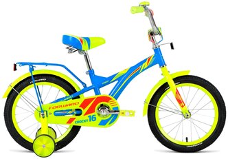 Детский велосипед FORWARD Crocky 16 (2019) синий (требует финальной сборки)