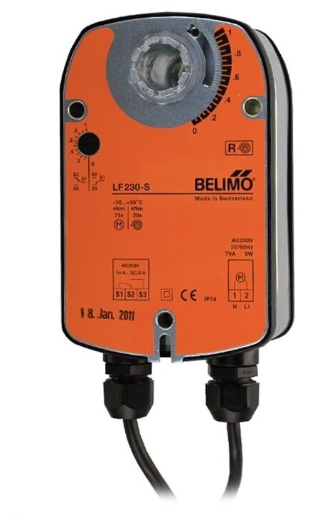 Электропривод Belimo LF 230 с возвратной пружиной