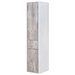 Шкаф-пенал для ванной Roca Ronda R правый, (ШхГхВ): 32х33х139 см, белый матовый/бетон